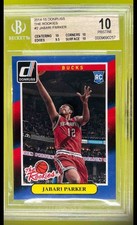 2014-15 Panini Donruss Jabari Parker The Rookies #2 RC BGS PRISTINE 10 POP 3
