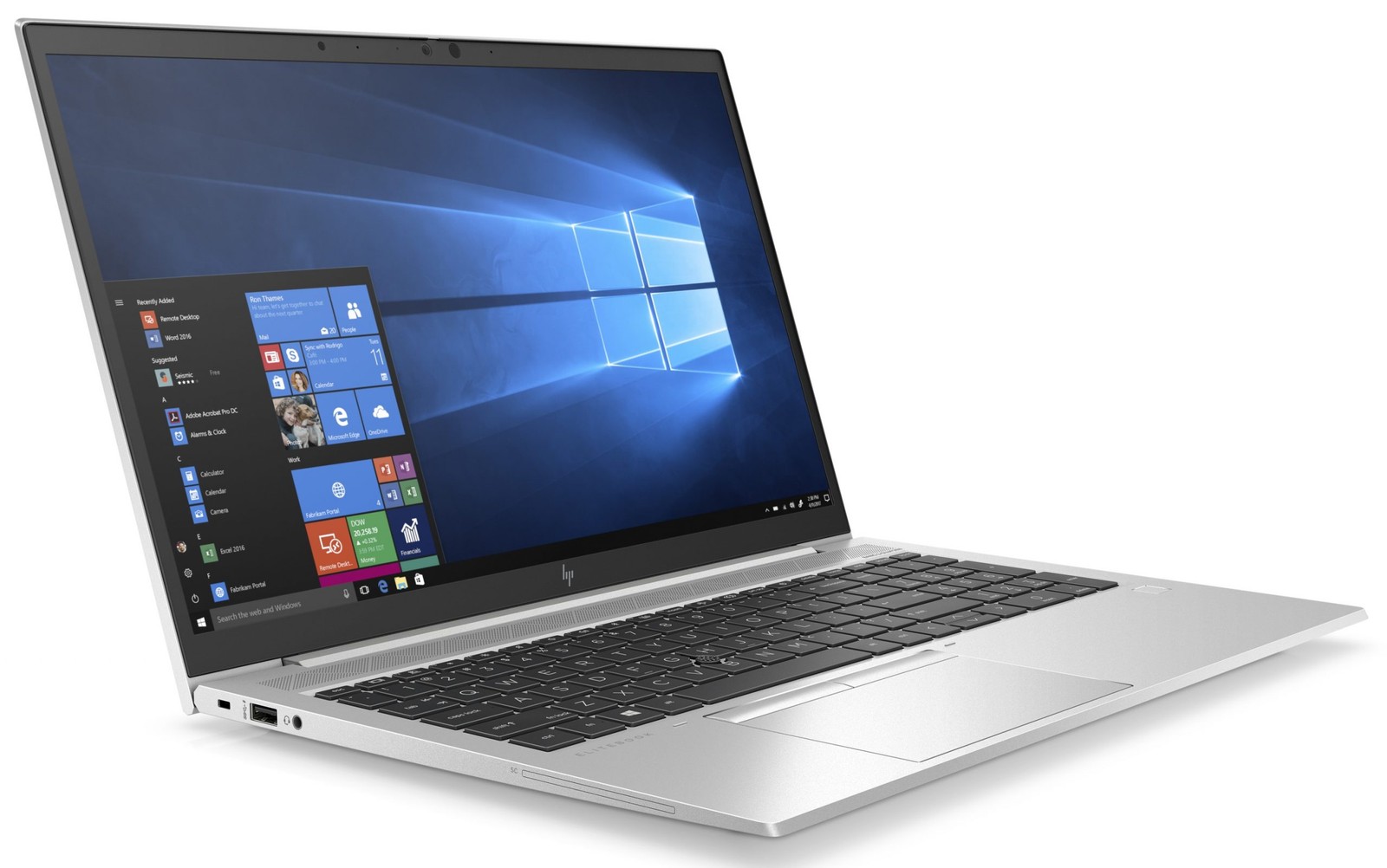 HP EliteBook 850 G7 15.6" FHD Intel i7-10610U 1.8 GHz 16GB 256GB SSD W11P Laptop, imagen 2