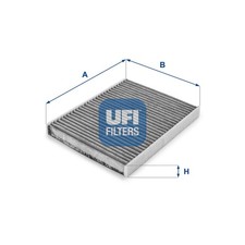 UFI Innenraumfilter 54.103.00 Aktivkohlefilter für LANCIA FIAT STILO BRAVO DELTA
