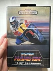 Super Hang On Sega Genesis Game with Case Arcade Style Moto Racing VTG