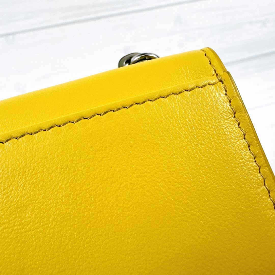 Prada Saffiano Leather Card Coin Case Triangle Embossed Compact Wallet thumbnail 5