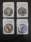 Set of 4 Harry Potter Houses 1 oz Proof Colorized Silver Rounds