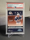 2007 Playoff Contenders Tom Brady #59 Playoff Ticket 186/199 PSA 8