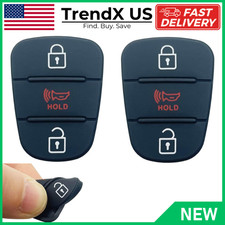 Kia Key Fob Rubber Button Pad Replacement for Soul, Rio, Sportage 2010-2014