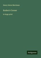 Henry Seton Merriman | Roden's Corner | Taschenbuch | Englisch (2025)