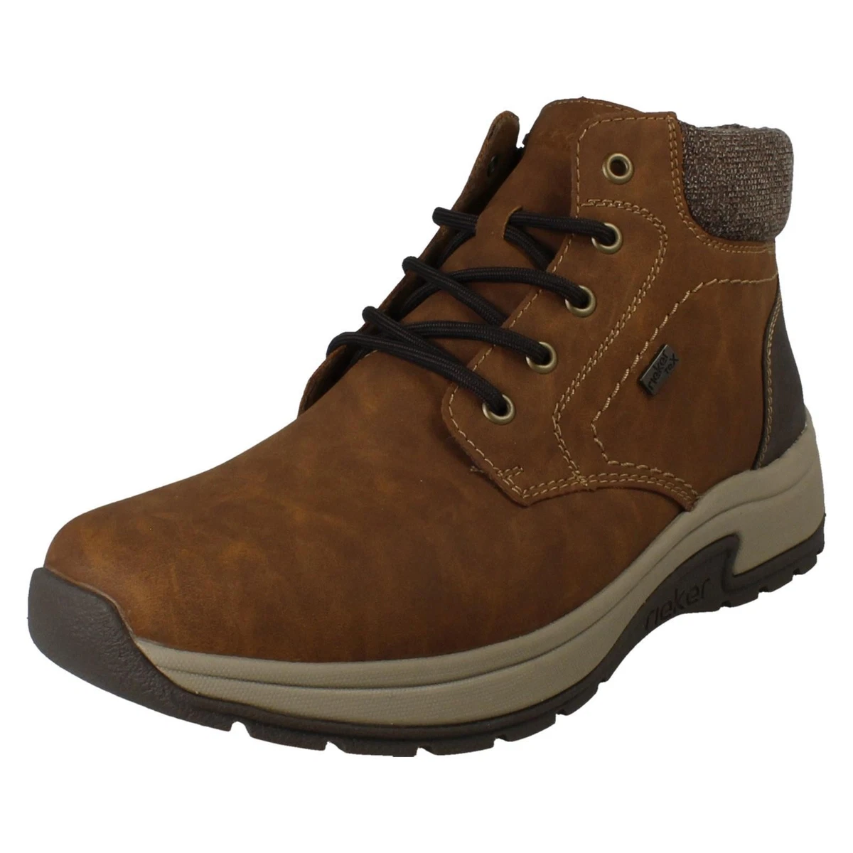 Men\'s Rieker Black Desert Chukka Boots Size 40 Fleece Lined Amazon.com | Rieker Men main image 3