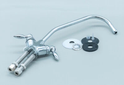 VIVAQUELL Küchen Armatur Wasserhahn 2 Wege Umkehr Osmose Anlage Wasserfilter Haus Camping