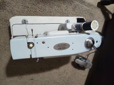 vintage an・an no.13 Vintage White Model 465 Zigzag Sewing Machine. | eBay