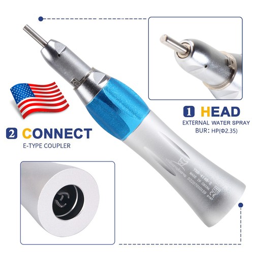 NSK Style Dental Slow Low Speed Handpiece Straight Contra Angle Air Motor 4 /2H - Picture 101 of 200