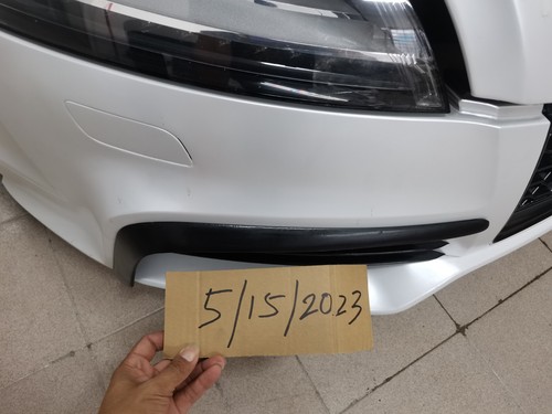 Fit for Audi TTRS MK2 front bumper FRP non painted L canard - Picture 10 of 11