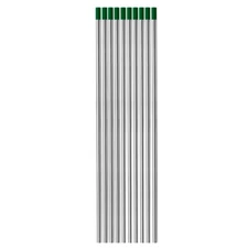 CK Worldwide Pure (Green) Tungsten Electrode 1/16" X 7" Pkg/10 (T1167G)