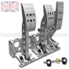 UNIVERSAL HYDRAULIC FLOOR MOUNTED BIAS PEDAL BOX ((100% Aluminium)) NEW STYLE