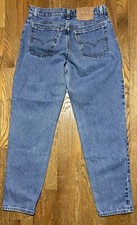 Levi  s Vintage Jeans Magic Fly 950 Relaxed Fit Tapered Leg Size 13 Med