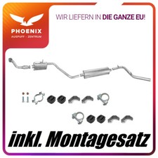 Mercedes T1 207 209 307 309 D (1985-1989) Komplett Auspuffanlage Auspuff