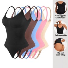 Fajas Colombianas Reductoras Levanta Post Surgery Slimming Tanga Body Shaper AS
