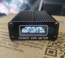 Mini QRP SWR HF Short Wave Meter Power Meter + OLED + Battery +  Based on G8GYW