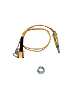 Termocoppia Universale Da 900mm Per Fornelli A Gas - Kit Con 5 Dadi, Sicurezza Antiperdite