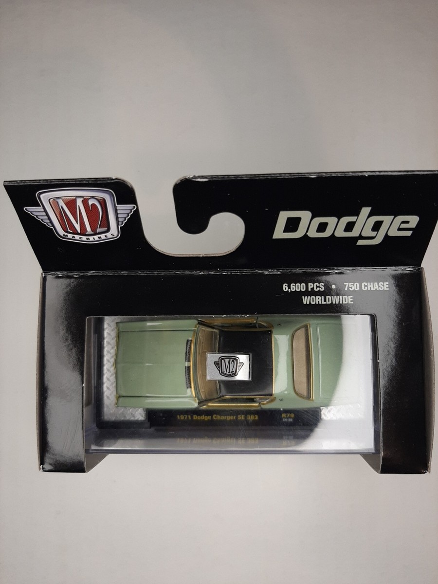 1971 DODGE CHARGER SE 383 2024 M2 MACHINE GOLD CHASE 750 | eBay