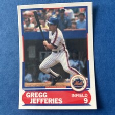 1989 Score Young Superstars New York Mets Gregg Jeffries #1