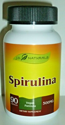 SPIRULINA 500 MG 100% NATURAL (90 CAPSULES )