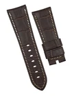 Original Panerai Brown Alligator Leather w/ White Stitching 26mm x 22mm Band