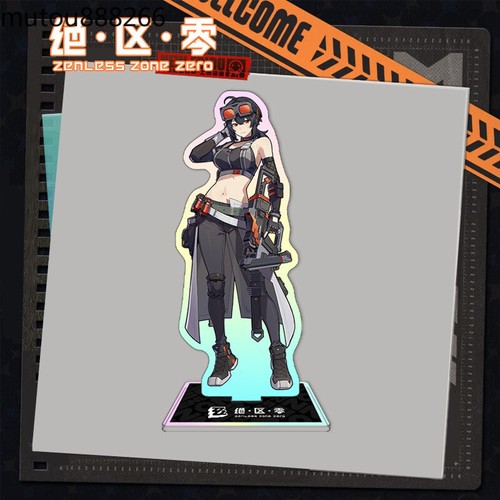 Zenless Zone Zero Anime Acrylic Stand Model Plate Desk Decor Standing Sign - Picture 21 of 52