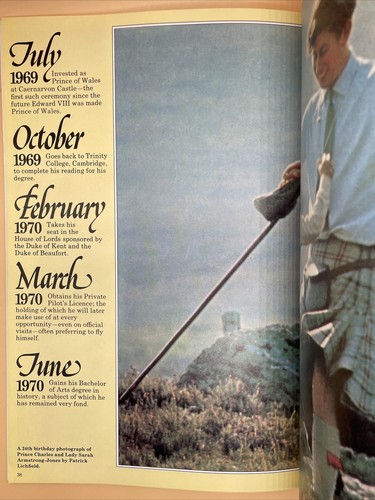 His Royal Highness Prince Charles – His First 30 Years: A Tribute in Colour 1978 - Picture 9 of 15