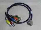 AMPHENOL 55010559-000 AES/EBU 1.5M CABLE DB25 CONNECTOR 4X XLR3M & 4X XLR3F