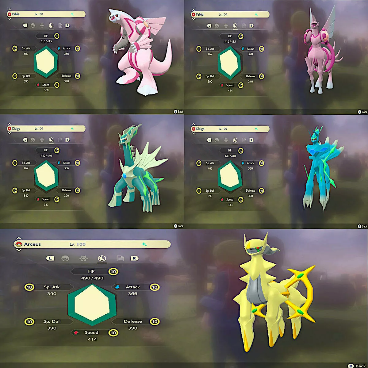 Pokemon Shiny Palkia 5