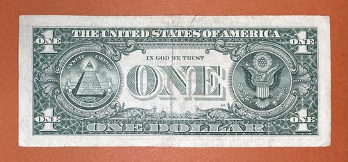 1979 March 6 (E 19790306 B) Birthday Note $1 One Dollar Bill - Picture 3 of 3