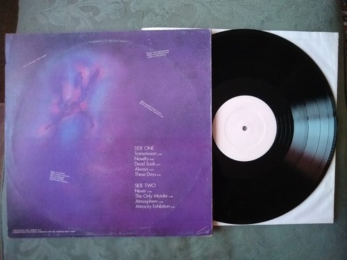 Joy Division Atmosphere White Labels Germany 1982 Mono ATMOS 104, Rare Copy VG+ - Picture 2 of 19