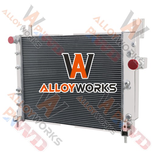 4 Row Radiator For Dodge Dakota L4 2.5L 3.7L V6 / Durango 4.7L 5.9L V8 2000-2004 - Picture 3 of 11