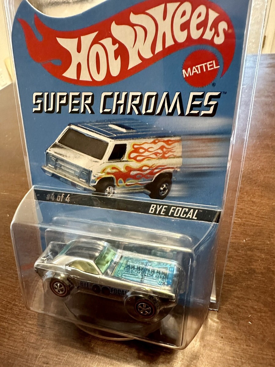 Hot Wheels Redline Club Super Chromes Ferrari P4, Whip Creamer 