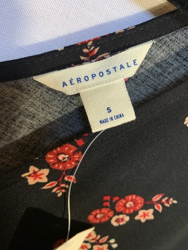 Aeropostale Sommerkleid Blumen Small Neu mit Etikett - Bild 3 von 9
