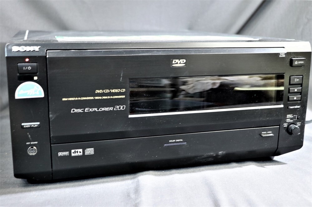 Sony DVP-CX850D Disc Explorer 200 Disc DVD CD Video CD Player | eBay