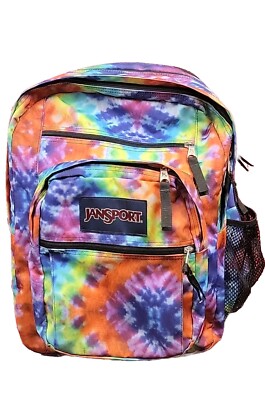 jansport backpack shoulder pads SuperBreak Plus with Shield Patch Big has never looked so cool. JanSport Ice Dyed Mahogany Haze