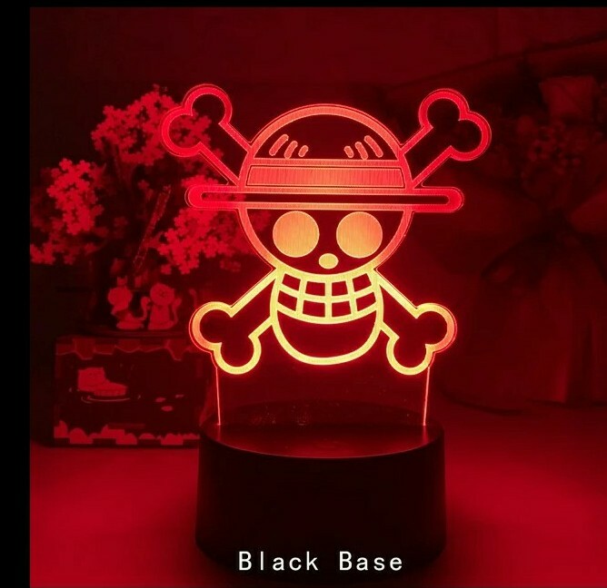 Lampe manga One Piece LED 16 couleurs : idée cadeau pour ado