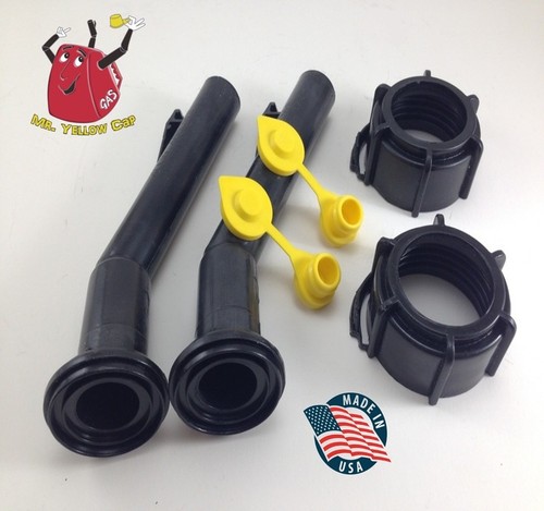 2 -Blitz Gas Can Spouts Rings Vents Replacement Vintage 900094 900092 - NEW!! - Picture 3 of 11