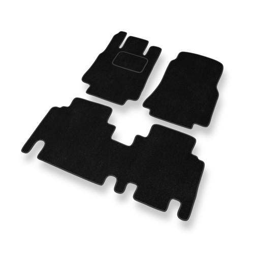 Tapis De Sol Premium Pour Mercedes SLK R170 (1996-2004) - Velours Noir Antidérapant - NEUF