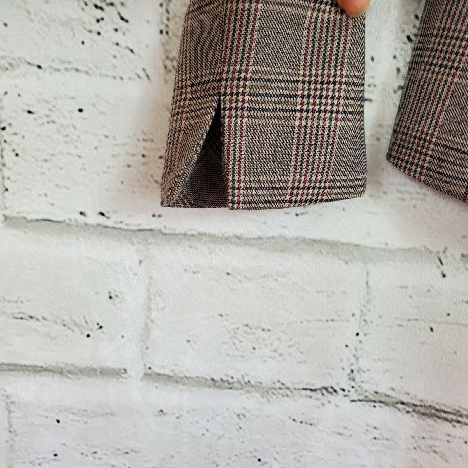 Pendleton Blazer Jacket Checkered Lined Zip Up Wo… - image 6