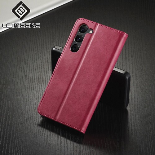 Leder Flip Wallet Handy Hülle für Samsung S25 S24 S23 S22 S21 S20 S10 Note 20 - Bild 59 von 81