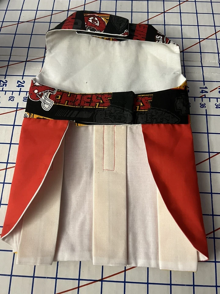 NFL KANSAS CITY CHIEFS DRESS FOR SMALL DOG Foto 4 de 4