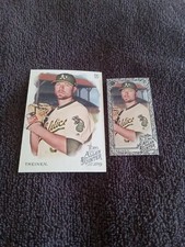 2019 Topps A&G Blake Treinen Oakland Athletics Base&Black Mini BaseballCards #12
