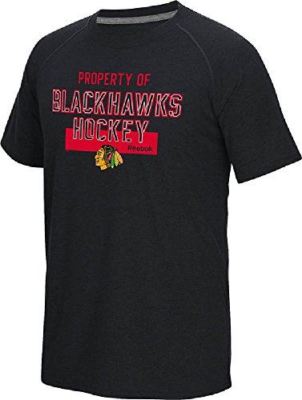 Chicago Blackhawks Men's Reebok Common Property Short Sleeve T Shirt