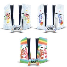 CARE BEARS CLASSIC VINYL SKIN FOR SONY PS5 SLIM DISC CONSOLE  CONTROLLER