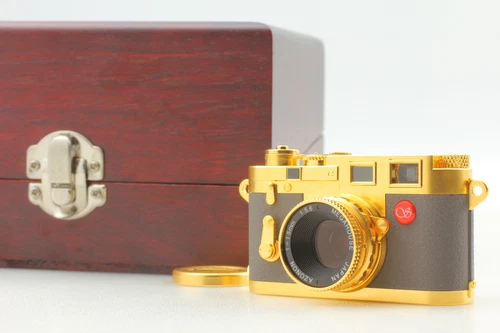 Limited [ MINT in Case ] SHARAN Leica M3 15mm f5.6 lens Gold Model From JAPAN