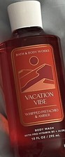 NEW BATH  BODY WORKS VACATION VIBE BODY WASH-10 FL OZ