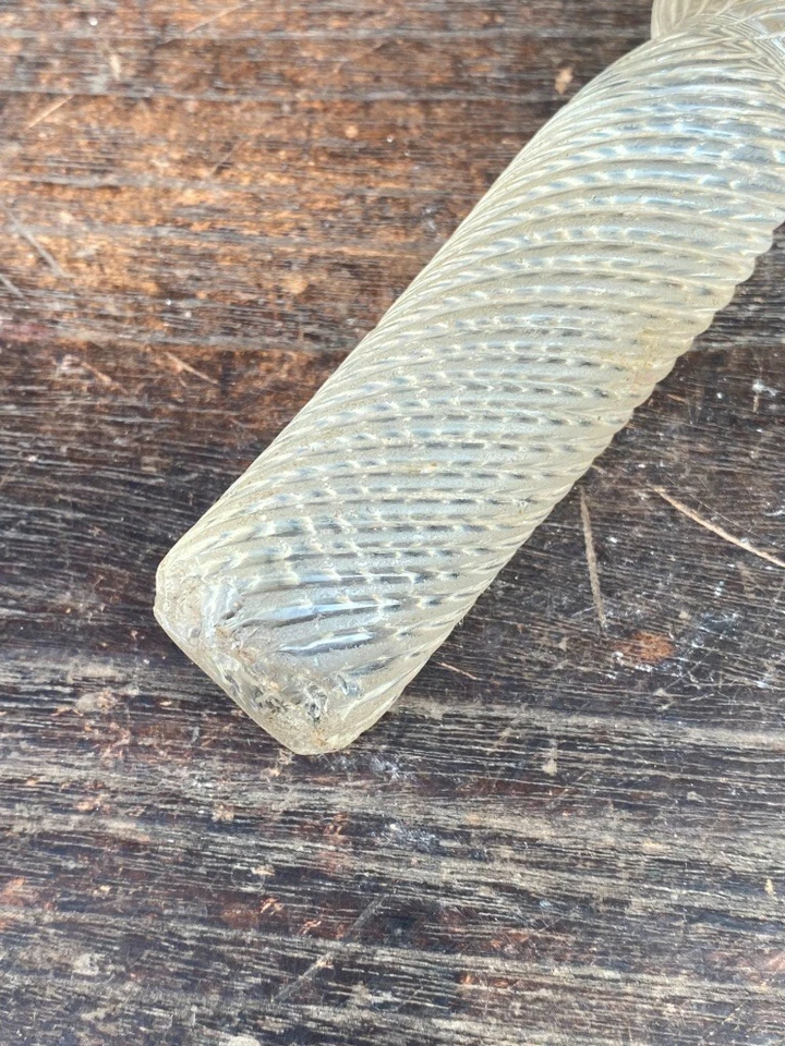 1700年代古董水晶玻璃把手棒 — 第 2/4 张图片