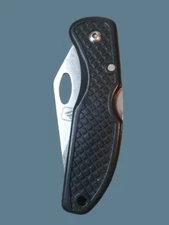 Nachurs Black Resin Folding Utility Pocket Knife Stainless