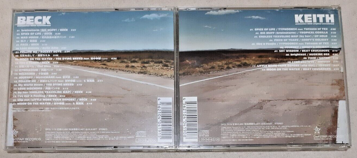 2 CD Beck Mongolian Chop Squad OST 1 2 SET BECK KEITH Original